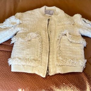 Goen j wool blend bomber jacket